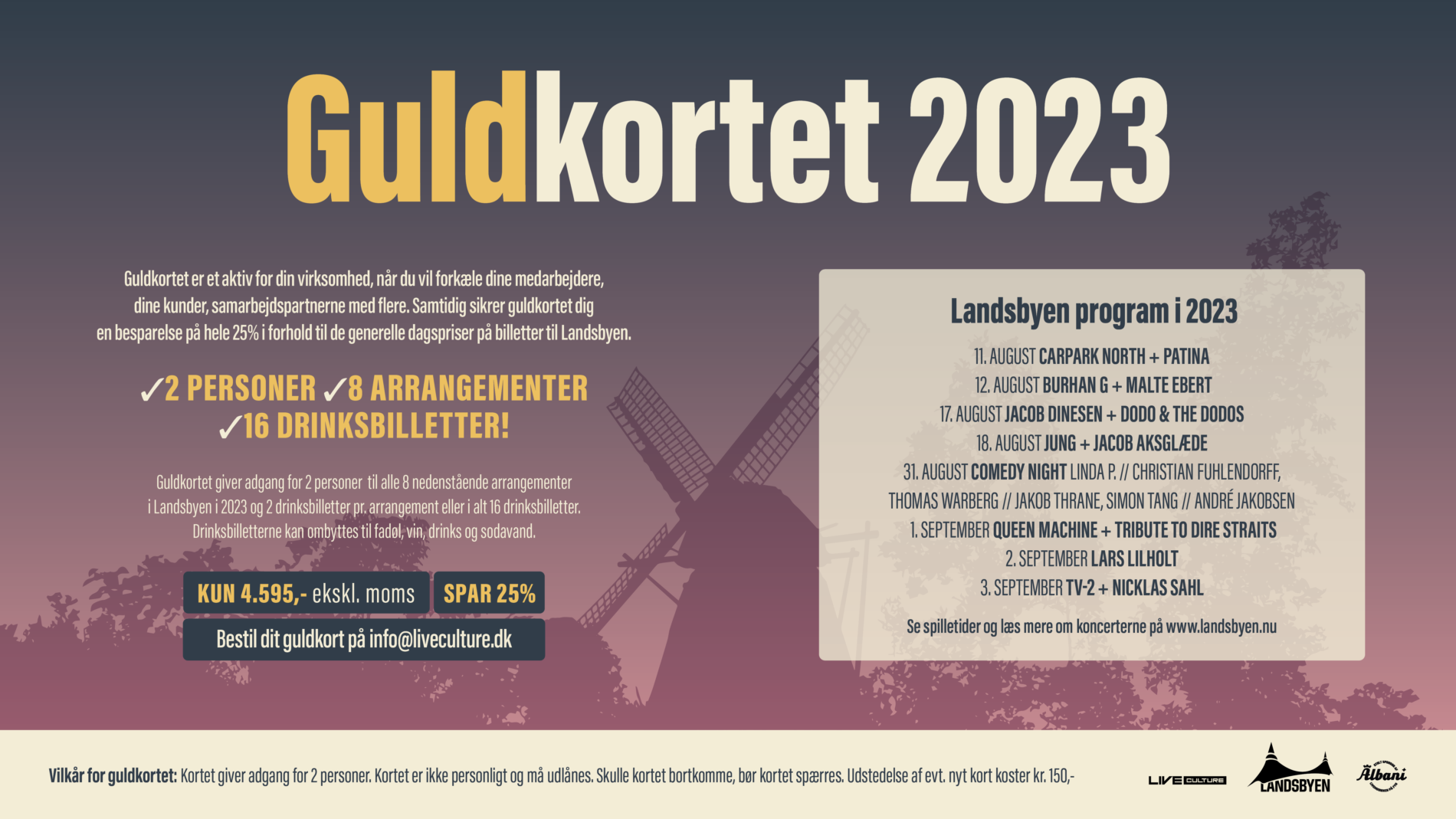 Guldkort Landsbyen Odense 2023