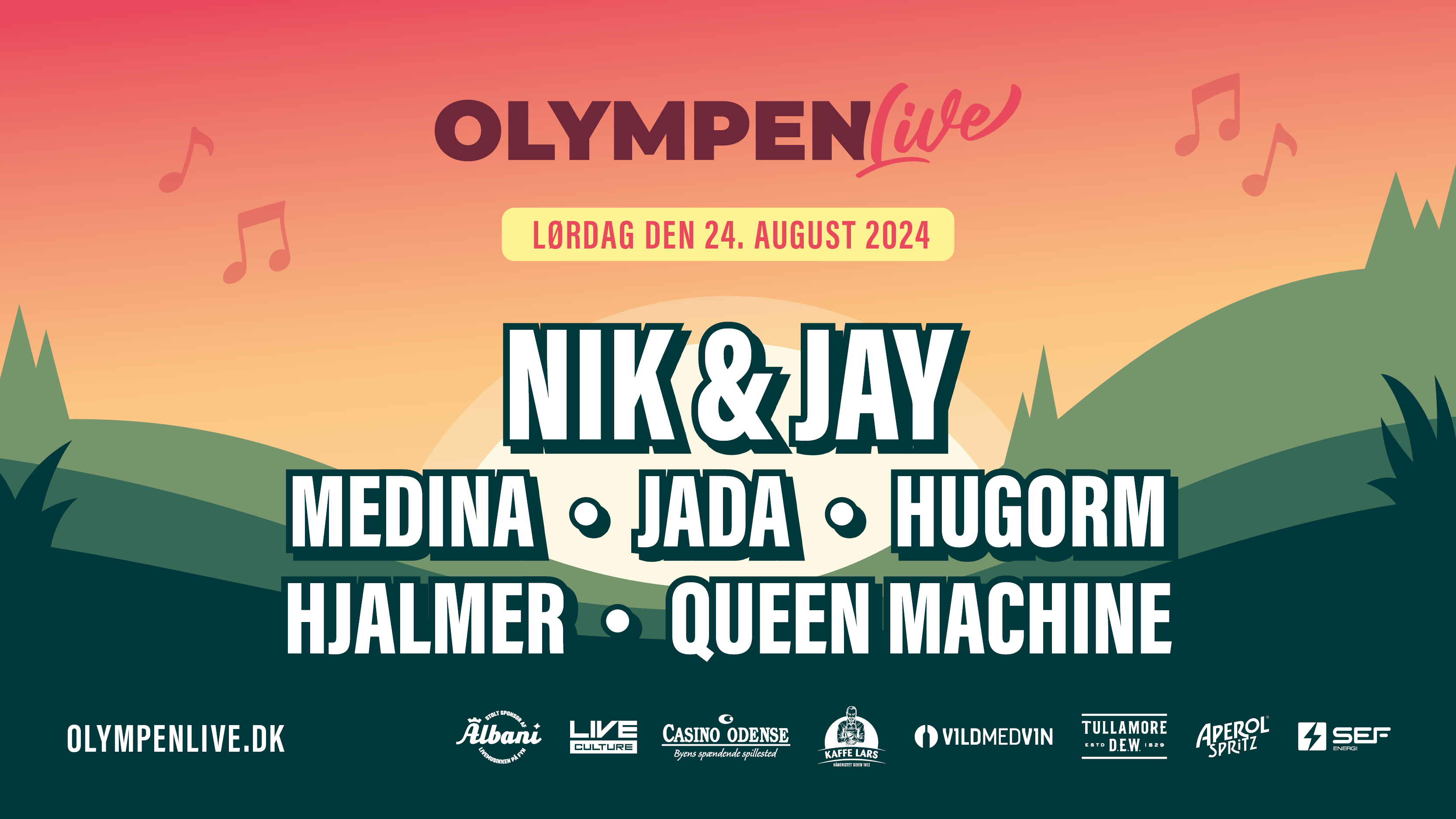 Olympen Live '24 Musikprogram