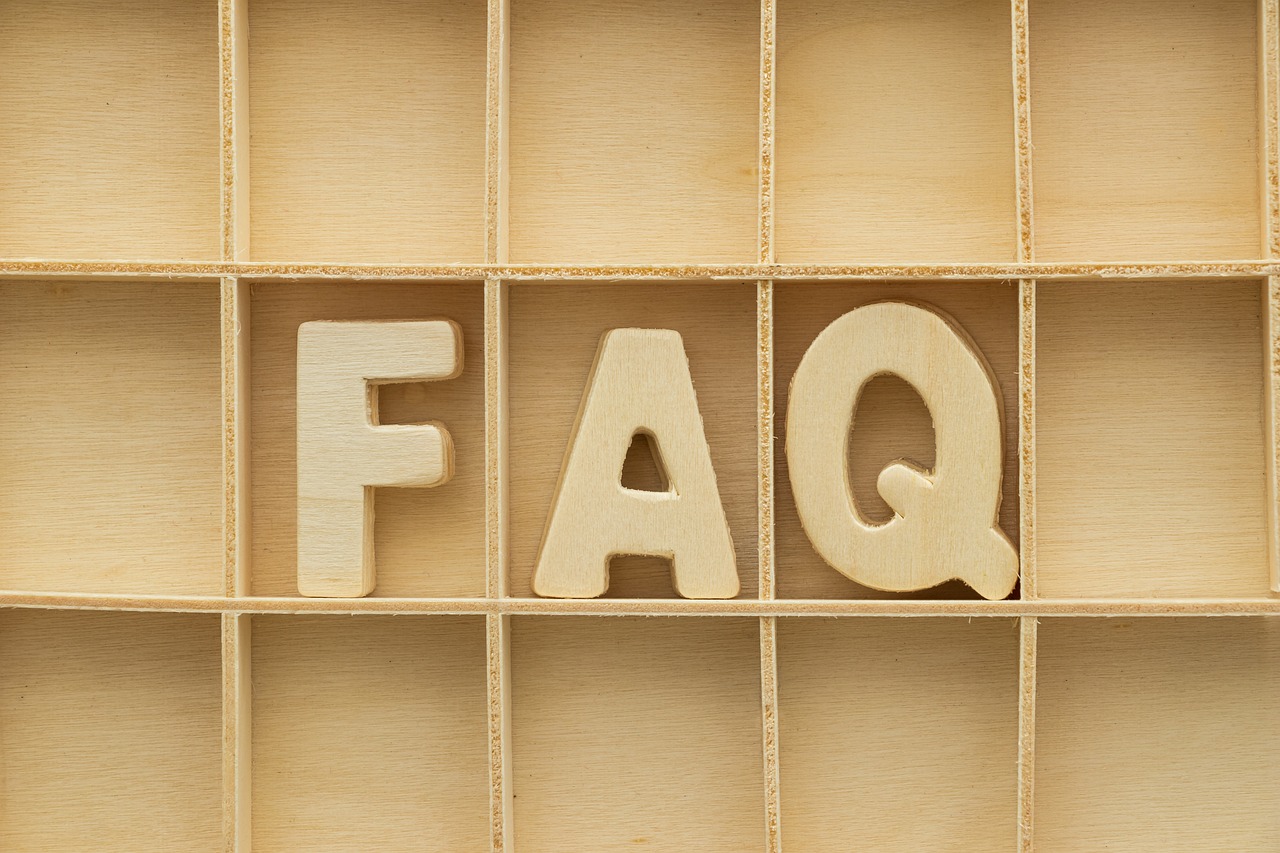 FAQ pixabay