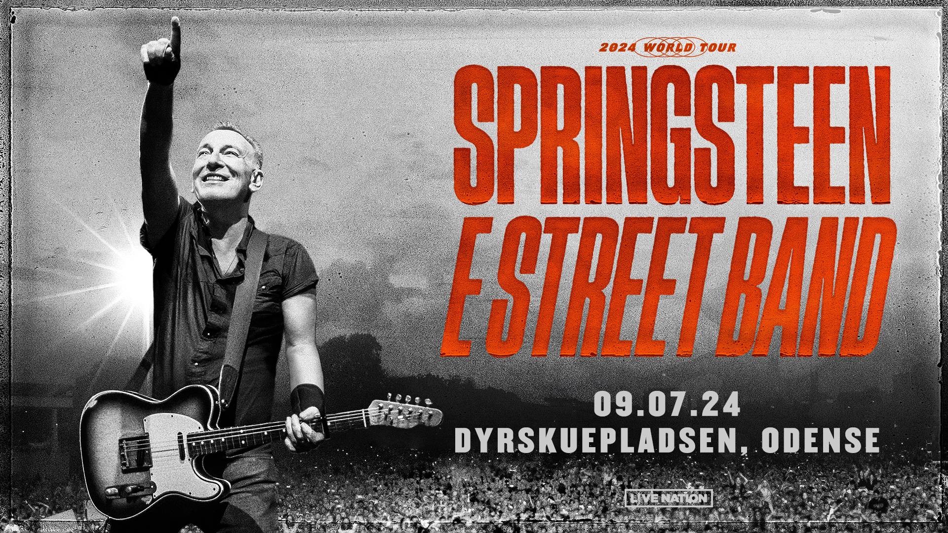 Bruce Springsteen Dyreskuepladsen Odense 2024