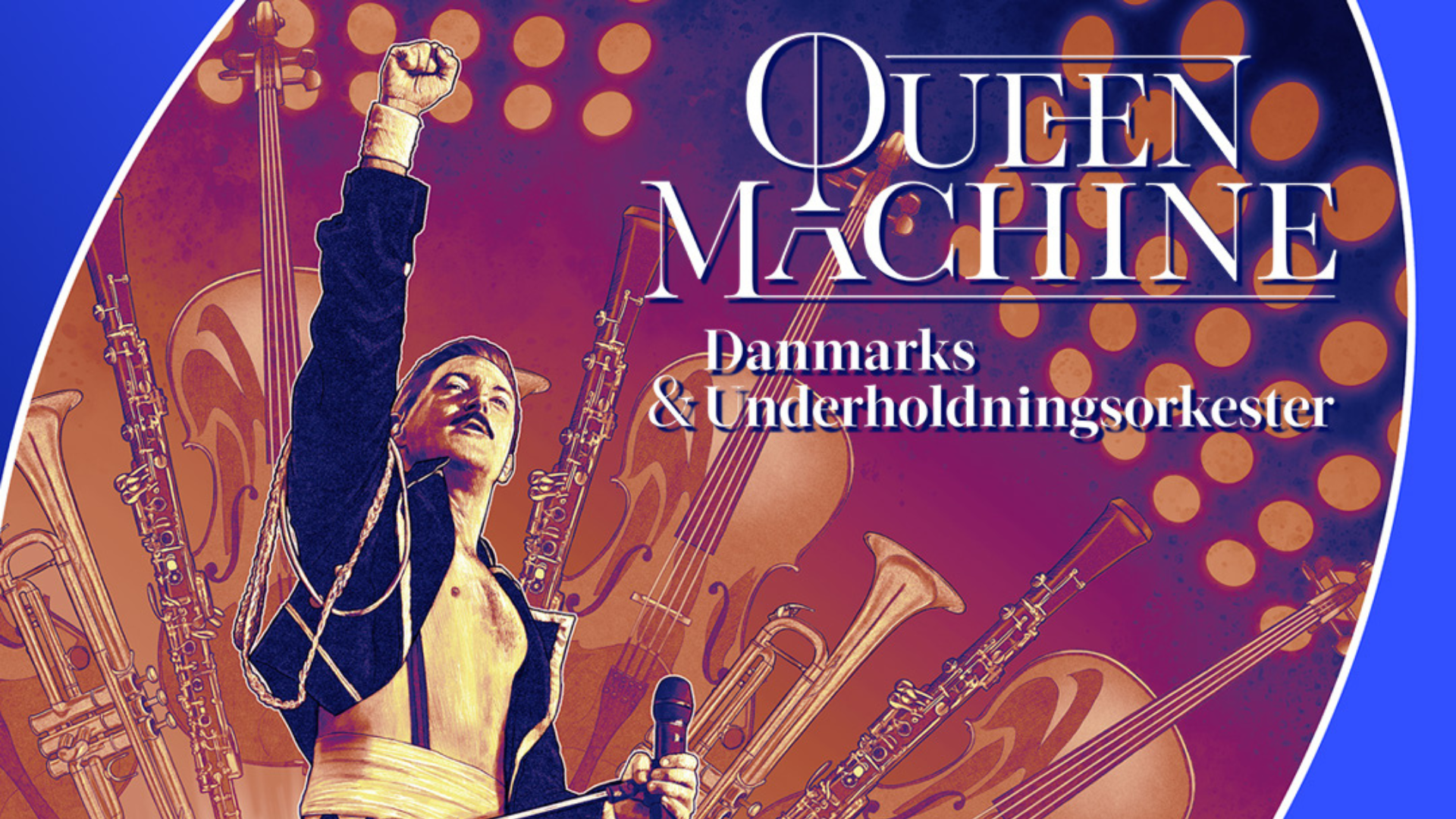Queen Machine & Danmarks Underholdningsorkester Jyske Bank Arena, Odense