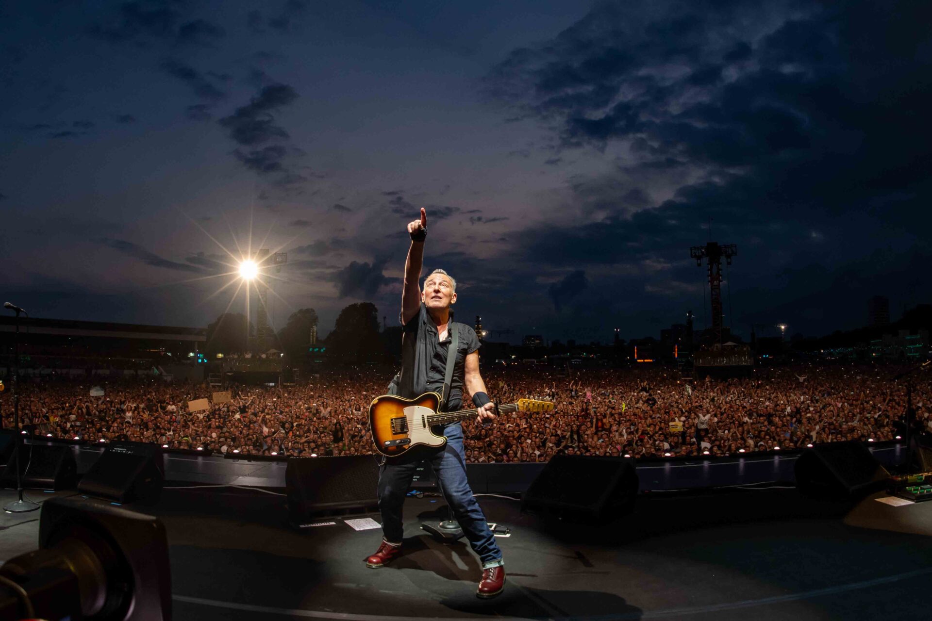 Bruce Springsteen and The E Street Band at BST Hyde Park, London, U.K. on July 8, 2023 (ROB DEMARTIN)
